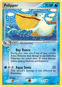 Pelipper card art