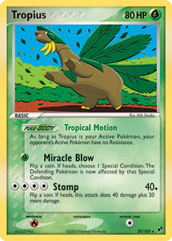 Tropius — Deoxys