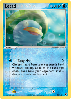 Lotad - 035/107 card art