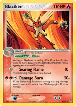 Blaziken — Emerald