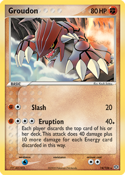 Groudon - 014/106 — Emerald