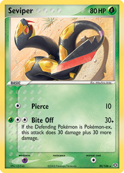 Seviper — Emerald