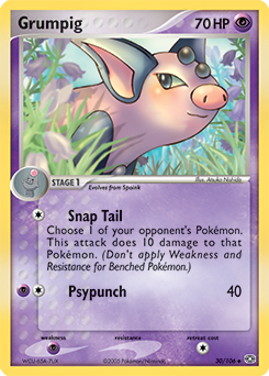 Grumpig - 030/106 — Emerald