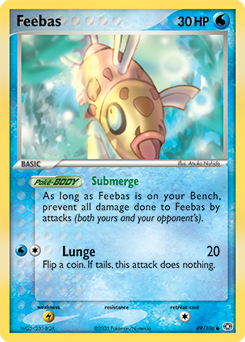 Feebas - 049/106 card art