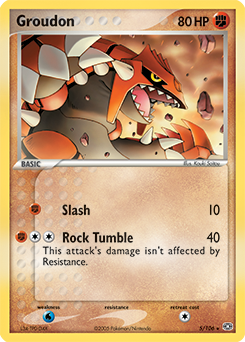 Groudon - 005/106 — Emerald
