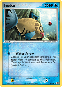 Feebas - 050/106 card art