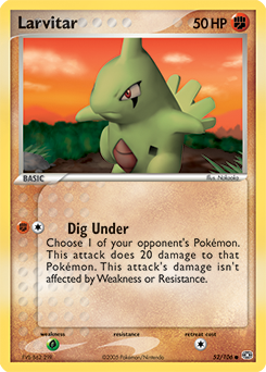 Larvitar — Emerald