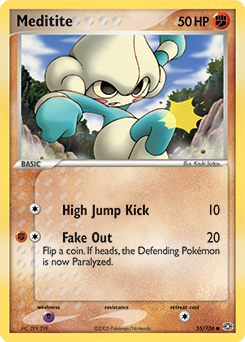 Meditite card art