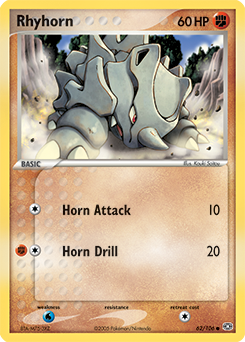 Rhyhorn — Emerald