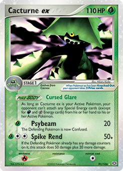 Cacturne ex — Emerald