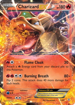 Charizard EX card art