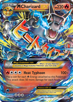 M Charizard EX — Generations
