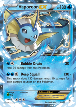 Vaporeon EX — Generations