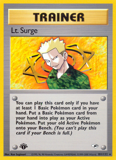 Lt. Surge (101) — Gym Heroes