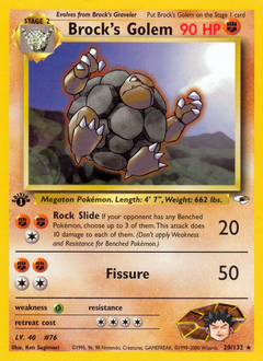 Brock's Golem — Gym Heroes