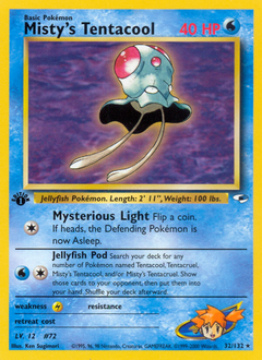 Misty's Tentacool (32) card art