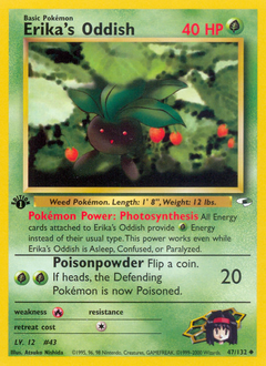 Erika's Oddish (47) — Gym Heroes