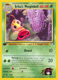 Erika's Weepinbell (48) — Gym Heroes