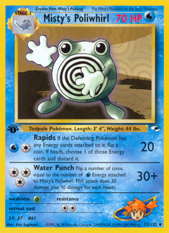 Misty's Poliwhirl — Gym Heroes