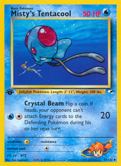 Misty's Tentacool (57) — Gym Heroes