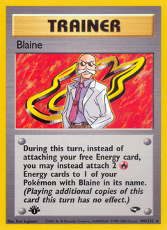 Blaine (100) — Gym Challenge