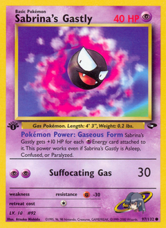 Sabrina's Gastly (97) — Gym Challenge