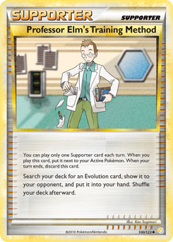 Professor Elm's Training Method — HeartGold SoulSilver