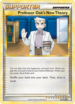 Professor Oak's New Theory card art