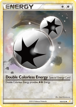 Double Colorless Energy — HeartGold SoulSilver