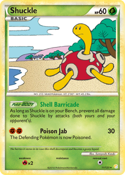 Shuckle — HeartGold SoulSilver