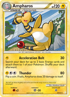 Ampharos card art