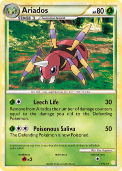 Ariados — HeartGold SoulSilver