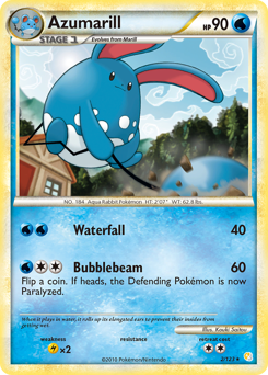 Azumarill card art