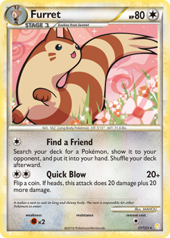 Furret — HeartGold SoulSilver
