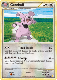 Granbull — HeartGold SoulSilver