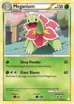 Meganium — HeartGold SoulSilver