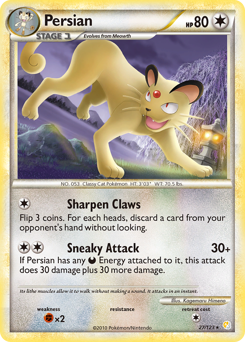 Persian — HeartGold SoulSilver