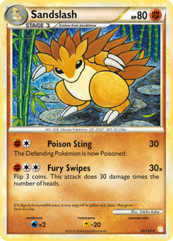 Sandslash — HeartGold SoulSilver