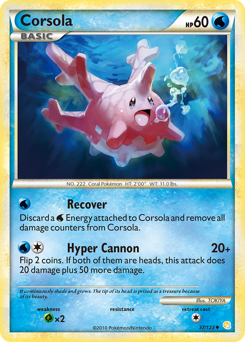 Corsola — HeartGold SoulSilver