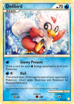 Delibird — HeartGold SoulSilver