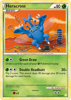 Heracross — HeartGold SoulSilver