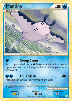 Mantine — HeartGold SoulSilver