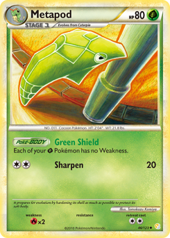 Metapod — HeartGold SoulSilver
