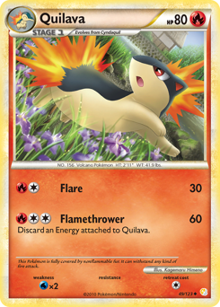 Quilava — HeartGold SoulSilver