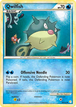 Qwilfish — HeartGold SoulSilver