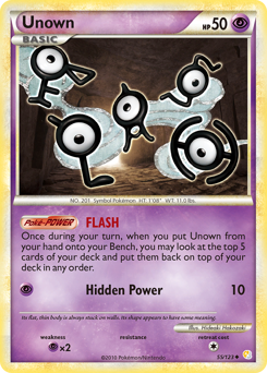 Unown (55) card art