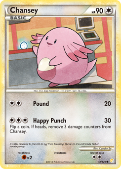 Chansey — HeartGold SoulSilver