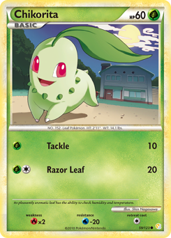 Chikorita — HeartGold SoulSilver