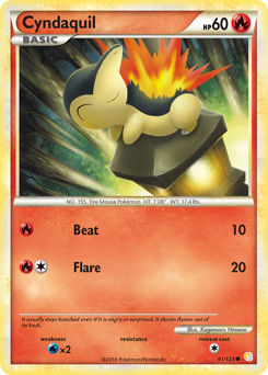 Cyndaquil — HeartGold SoulSilver