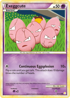 Exeggcute — HeartGold SoulSilver